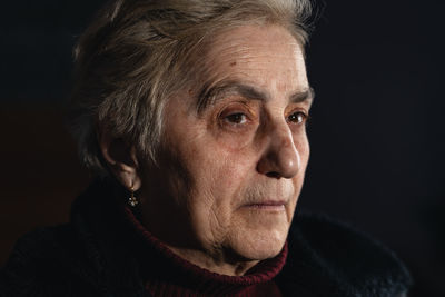 Close-up of young man