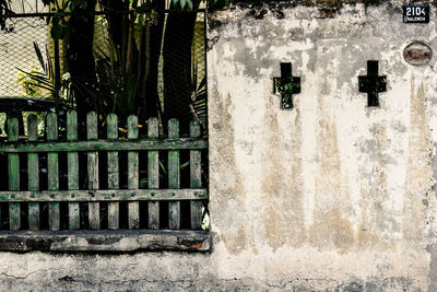 Exterior of old gate