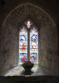 Interior of church