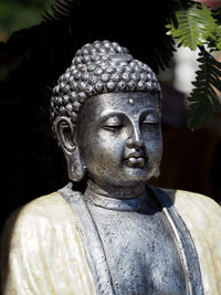 Close-up of buddha statue