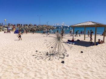 People on beach