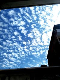 Low angle view of building against sky