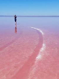 Salt lake crimea