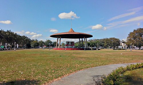 Gazebo in park