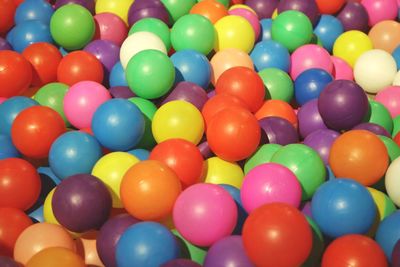 Close-up of multi colored candies