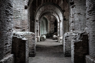 Entrance of historic building