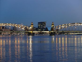 View of city at waterfront