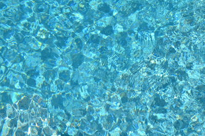 Full frame shot of swimming pool