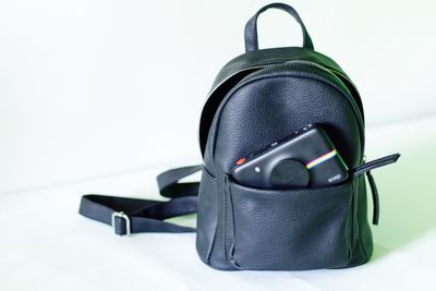 Close-up of electric lamp on white background