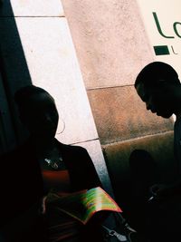 Close-up of woman in bikini