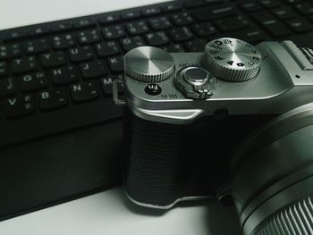 Close-up of computer keyboard