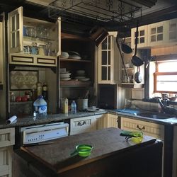 Interior of kitchen