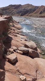 Scenic view of beach