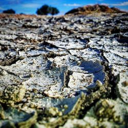 Close-up of rocks on rock