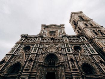 Low angle view of cathedral against sky