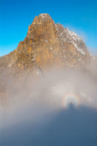 Brocken spectre at mount kenya