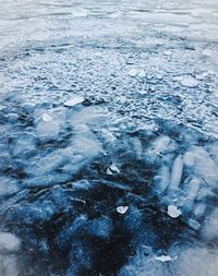 Full frame shot of water surface