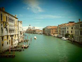Venice cityscape in a sunny day