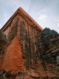 Low angle view of a temple