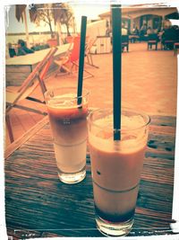Close-up of drink