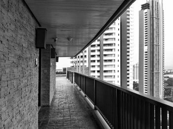 Alley amidst buildings in city