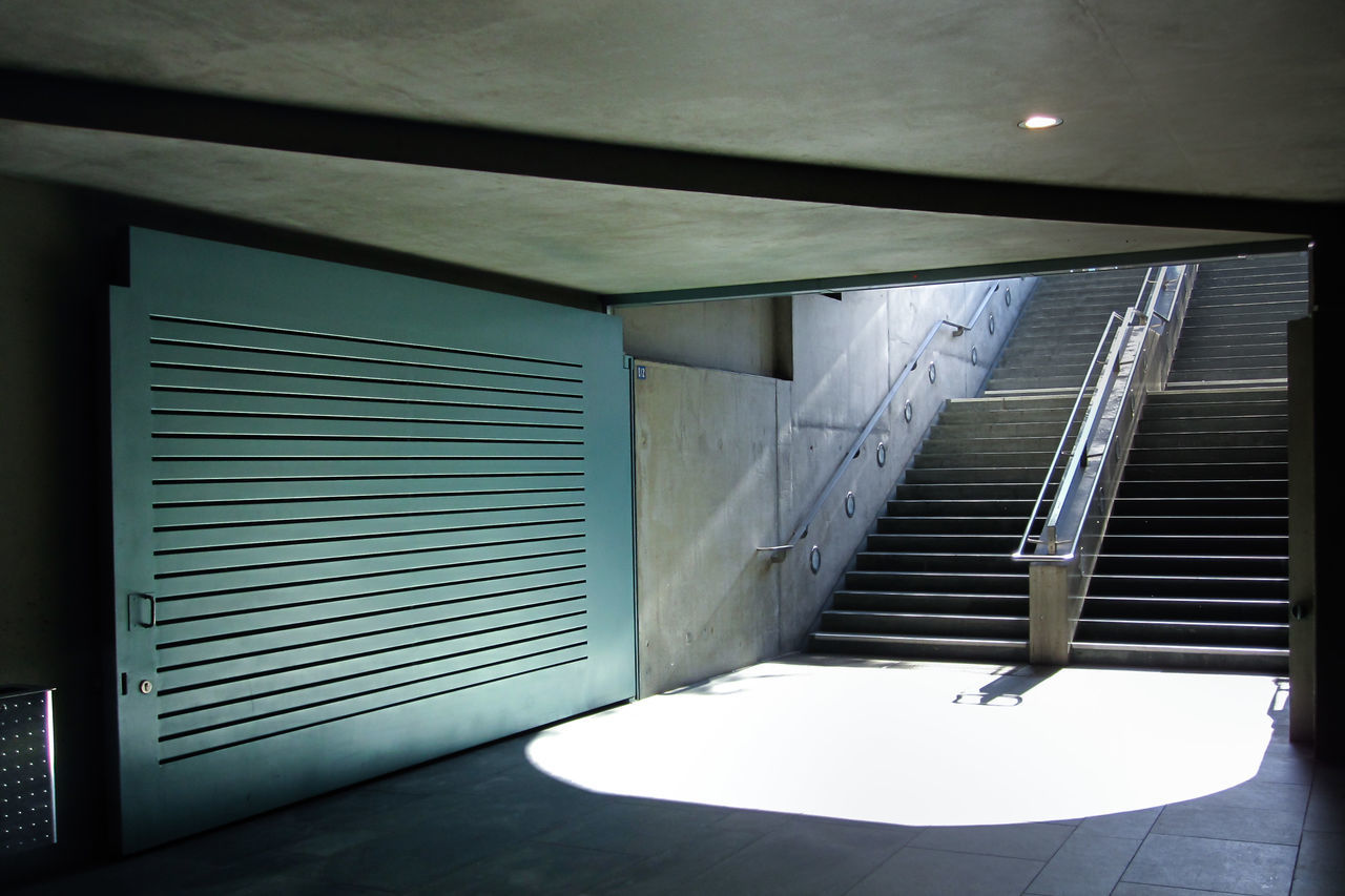 INTERIOR OF EMPTY CORRIDOR