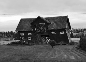 House against sky