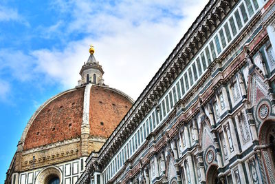 Low angle view of building against sky