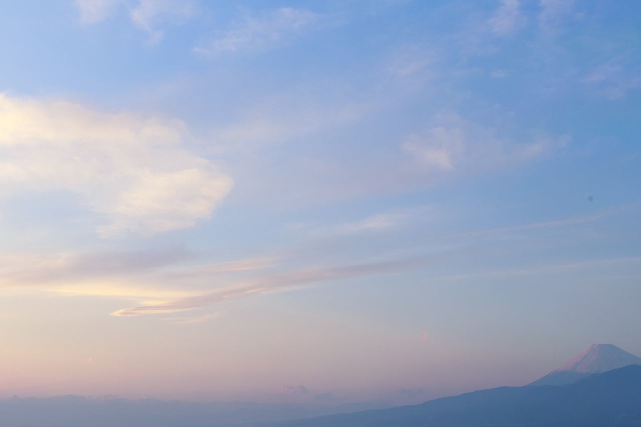 LOW ANGLE VIEW OF SKY AT SUNSET