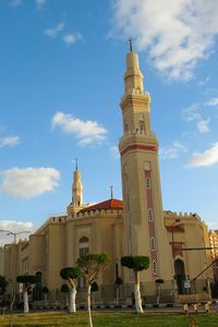 View of historic building against sky