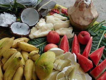 Full frame shot of vegetables for sale