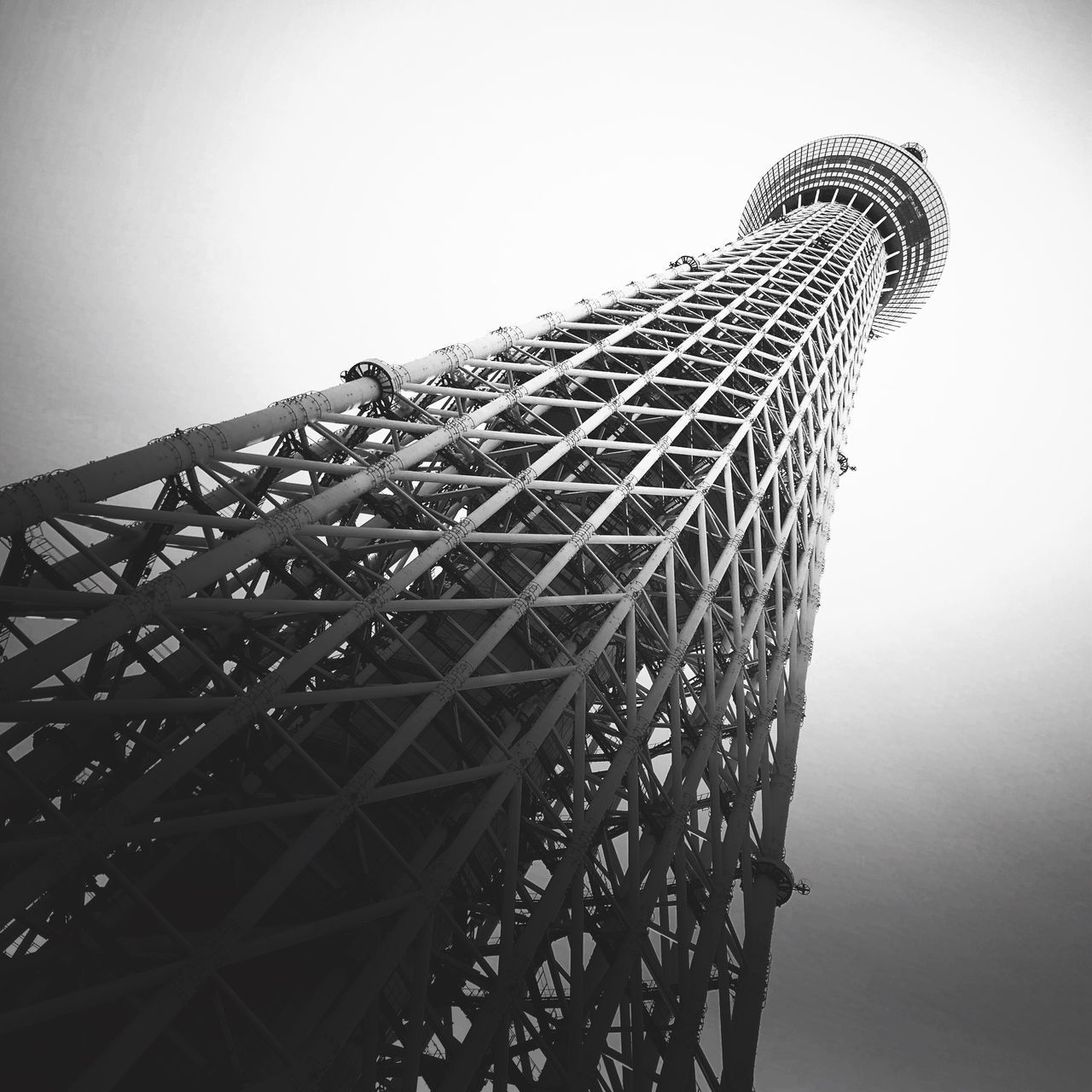 architecture, built structure, sky, low angle view, tall - high, no people, building exterior, nature, tower, city, metal, clear sky, travel destinations, tourism, outdoors, day, office building exterior, building, skyscraper, alloy, steel