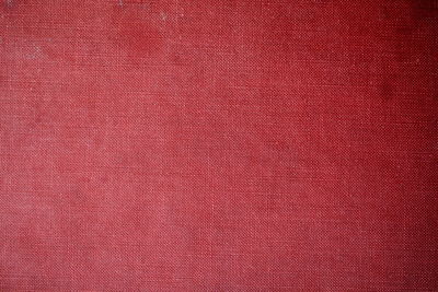 Full frame shot of red fabric