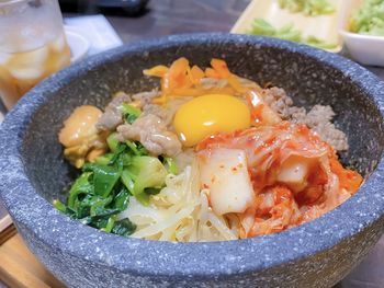 Close-up of food in bowl