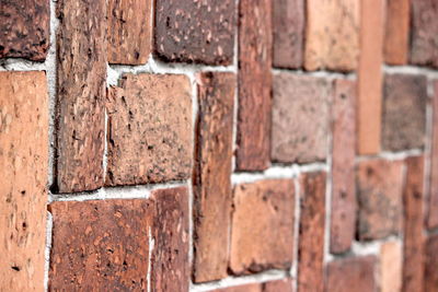 Full frame shot of brick wall