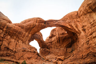 View of rock formation