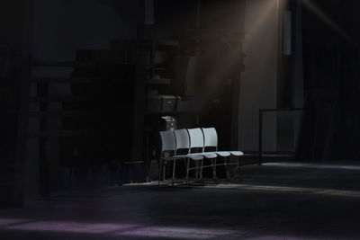 Interior of building