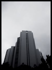 Low angle view of skyscrapers