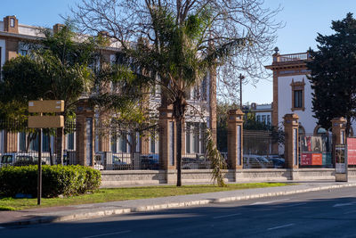 View of city street