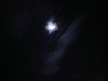 Close-up of sky at night