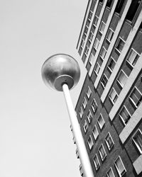 Low angle view of tower against sky