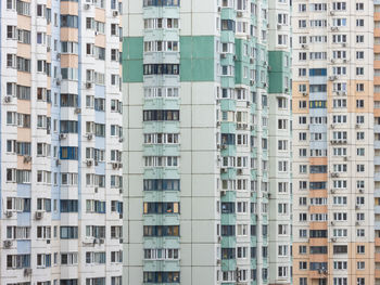 Full frame shot of modern building in city