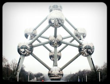 View of clock against sky