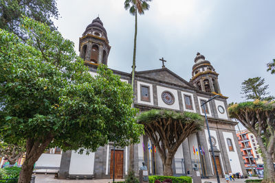  la laguna, spain, june 20, 2022. cathedral of  la laguna in tenerife, canary islands