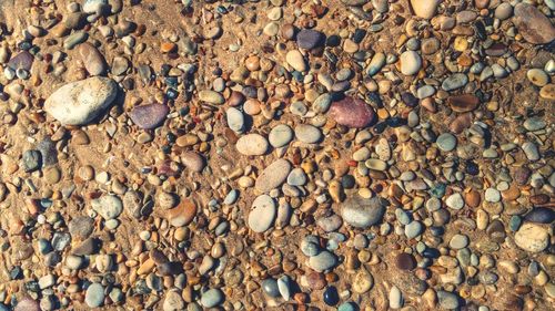 Full frame shot of stones