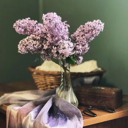 Lilacs in bloom