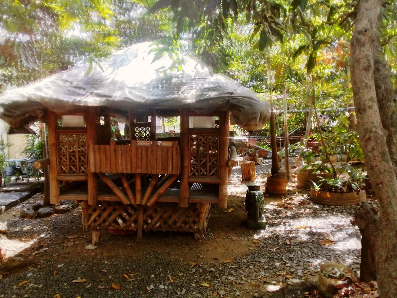 BENCH IN FOREST