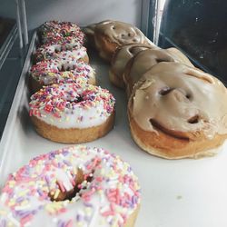 Close-up of cupcakes