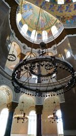 Low angle view of dome of building