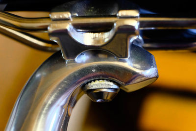 Close-up of faucet in kitchen